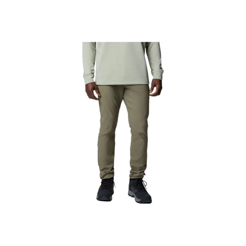 Columbia Black Mesa Woven Pants II Casual Pants Men's Stone Green-0