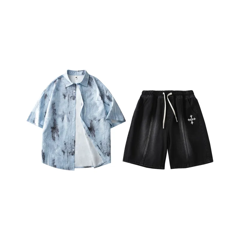 JCUI Shirt Matching Sets Unisex-5