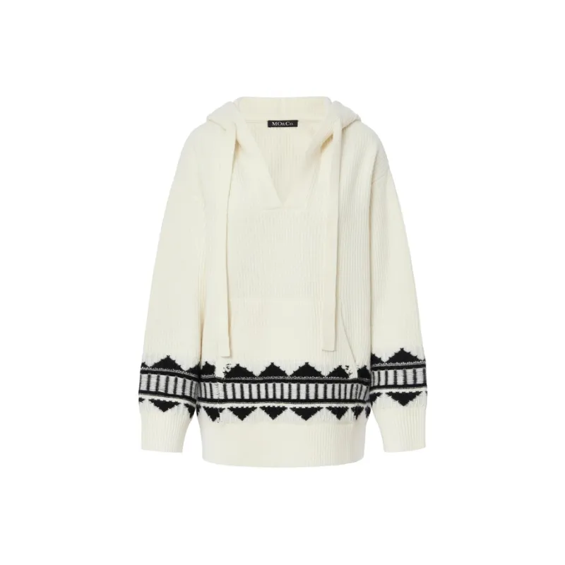 MO&CO Sweaters Women's Sunset White-0