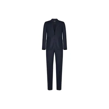 Ermenegildo Zegna Single Breasted Straight Leg Tailored Suit