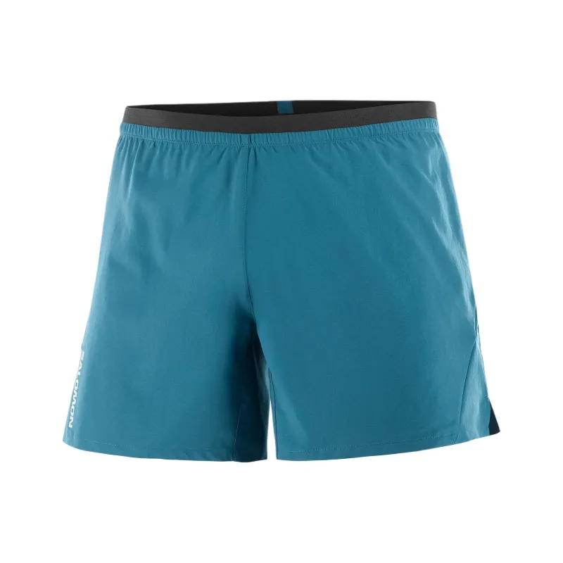 SALOMON CROSS 5' Casual Shorts Men's Blue-0