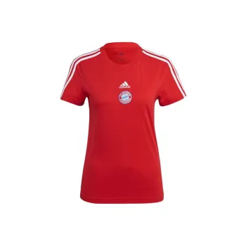 Adidas Fc Bayern Tee T-Shirt Women's Red