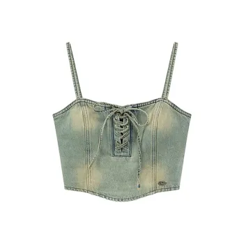 CHUU Tank Top Women's Light Denim Blue