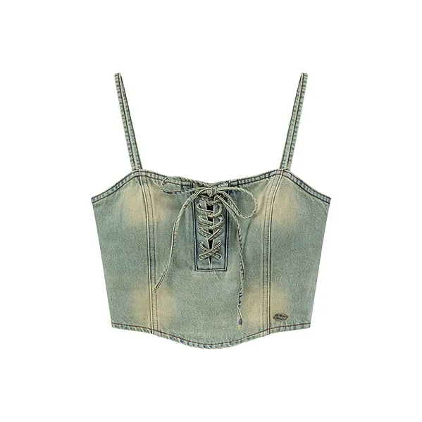 CHUU Tank Top Women's Light Denim Blue-0