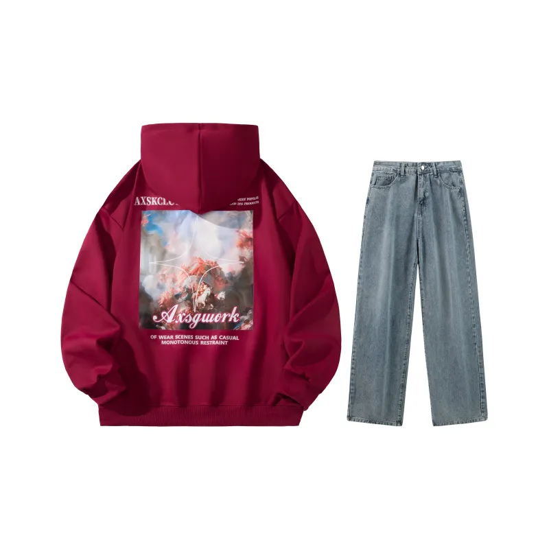 A.X.S.K Sweatshirt Sets Men-128
