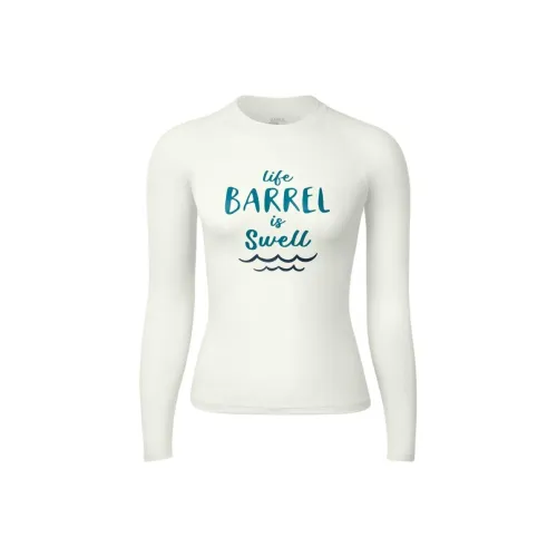 BARREL T-Shirts Women's White