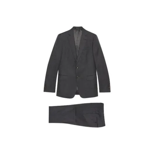 GUCCI FW23 Business Suits Men's Gray