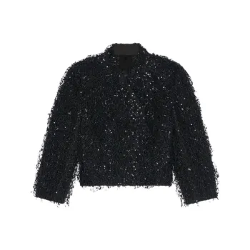 GIVENCHY SS24 Crop Top Women's Black