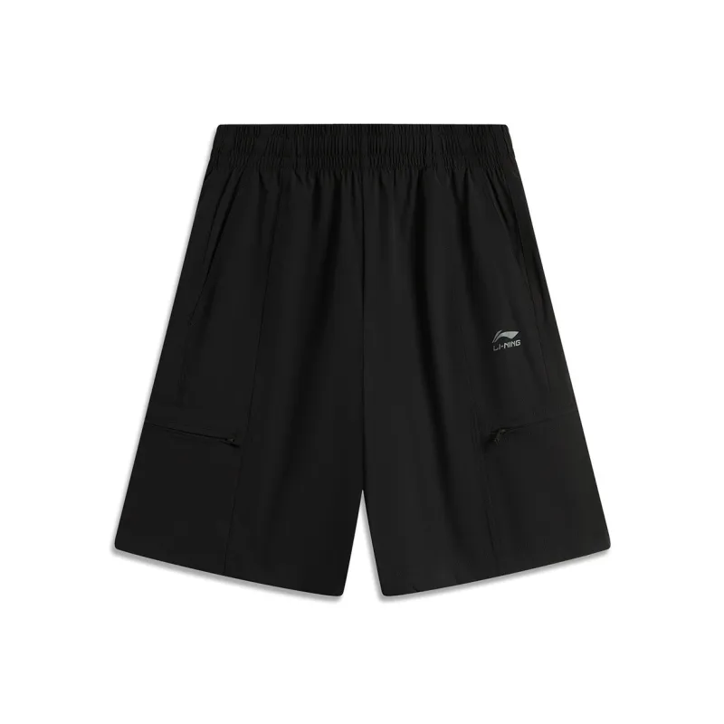 LiNing Sports Fashion Collection Sports Shorts Men's Black-0