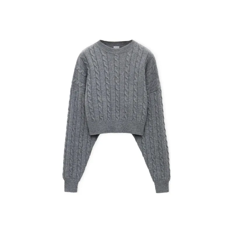 LOEWE Sweater 'Grey Melange'-0