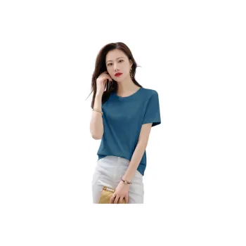 Mo Han Yi Mei T Shirt Women's Royal Blue
