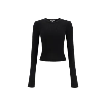 AGOLDE Alma Shrunken Long-Sleeved Top