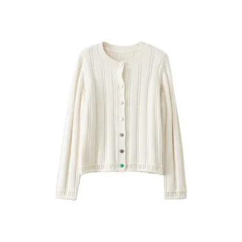 XIANGYING Sweater Women's Beige