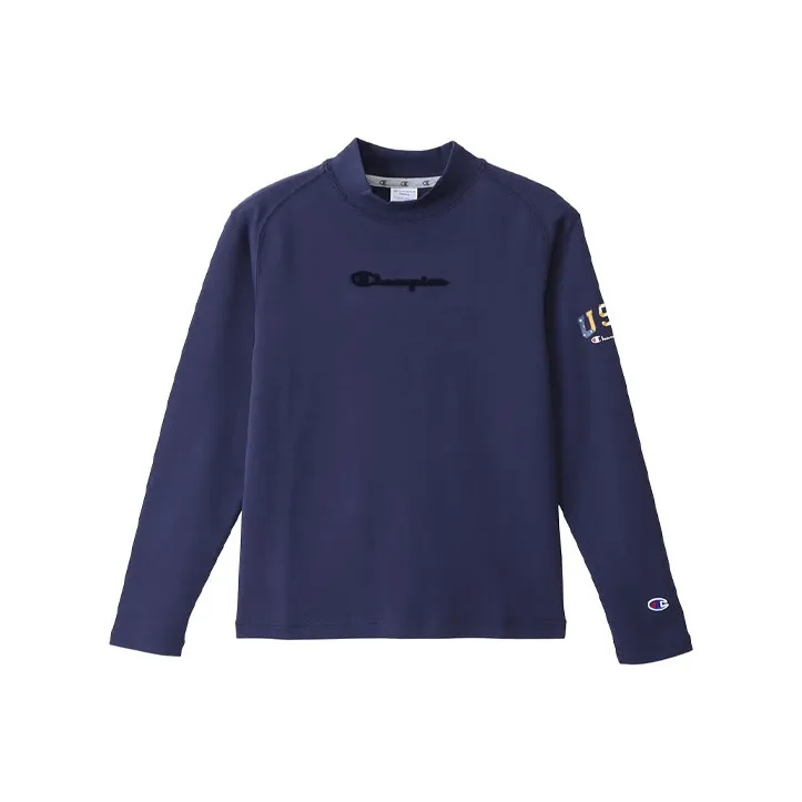 Champion Straight Long-Sleeved T-Shirt Japan Version Women's-2