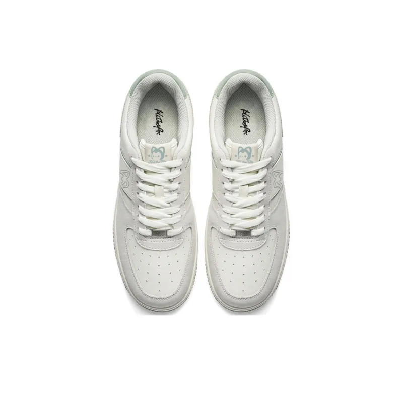 ALI THE FOX Low-Top Skateboard Shoes Women's Classic White/Hai Chang Blue-29