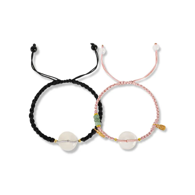 Taste The Color Natural Agate Bracelets Unisex-10