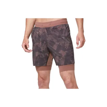Lululemon T.H.E. Sports Shorts Men's Phantom Red Dust Obsidian