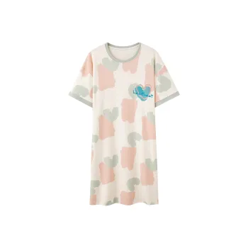 FENTENGCARE Nightgown Women's White