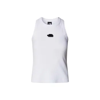 THE NORTH FACE Logo Detailed Fine Ribbed Tank Top