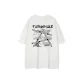 White-T-Shirt-Old Newspaper Back