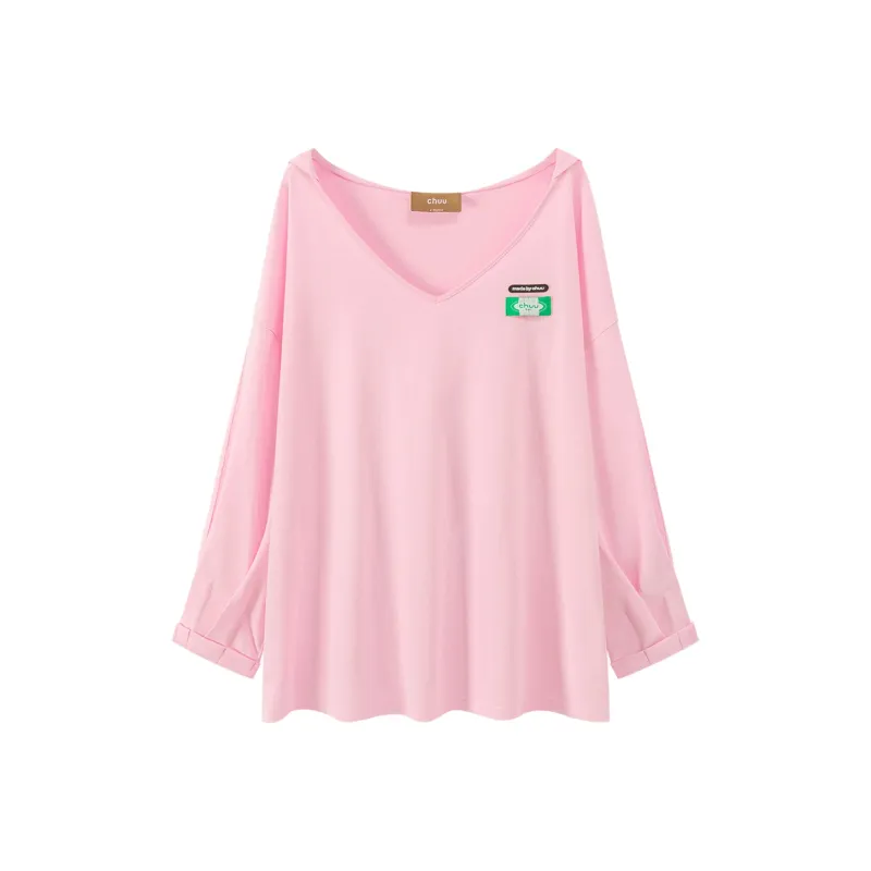 CHUU Drop Shoulder Sleeve T Shirt Women's-2