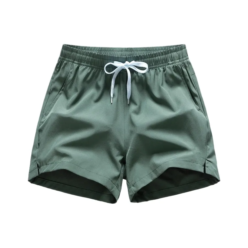 WHELVE Casual Shorts Unisex Black-16