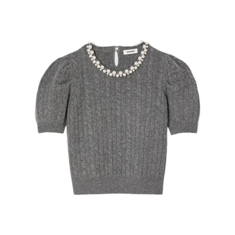Sandro Cable knit Sweater-0
