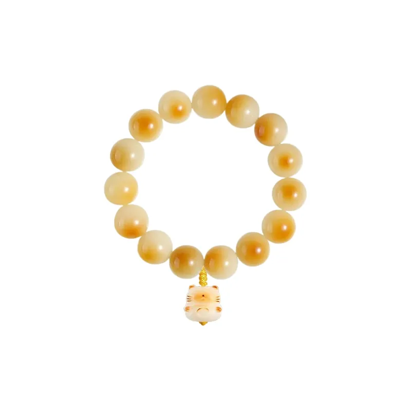 JIUHUASHAN White Jade Bodhi Bracelets Unisex-6