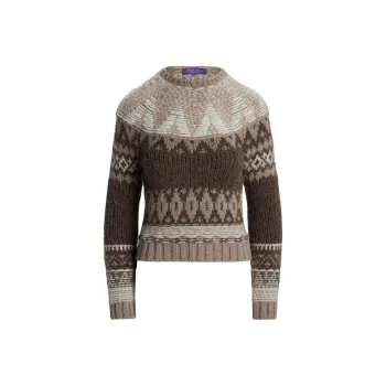 Ralph Lauren Collection Fair Isle Intarsia knit Jumper