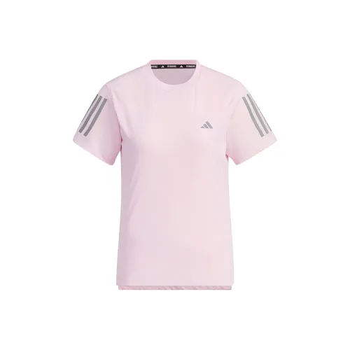 Adidas T Shirt Women's Clear Pink
