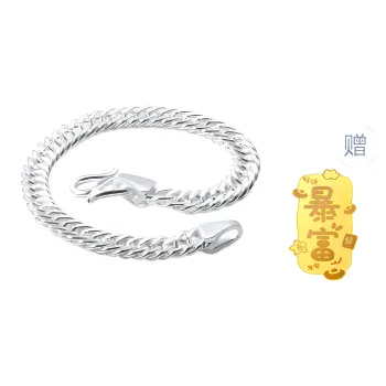 CHAOHONGJI Sterling Silver Bracelets Men's