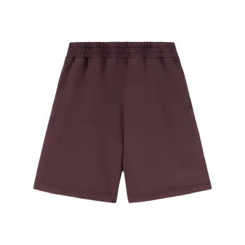 PALM ANGELS Logo Printed Elastic Waist Track Shorts
