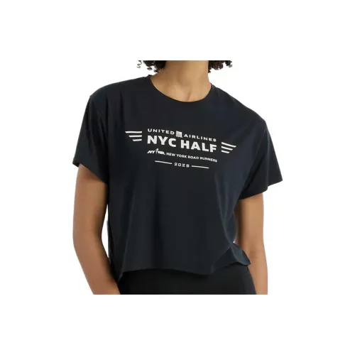 New Balance United Airlines NYC T Shirt Women's Black
