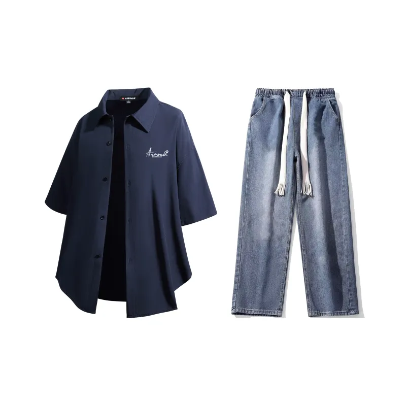 Airwalk Shirt Matching Set Unisex-30