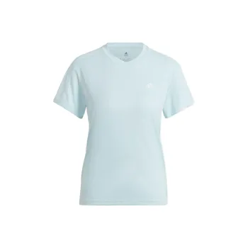 Adidas Set in Sleeve T Shirt Women's Light Blue