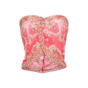 Camilla Shell Games Bandeau Top