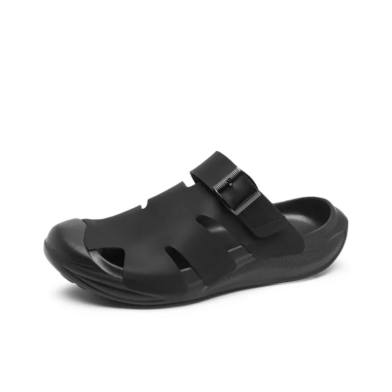 OFFER AITR Beach Sandals Men Black-1