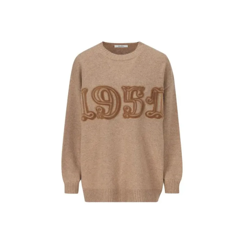 MaxMara Fido Crewneck Straight Hem Jumper-0