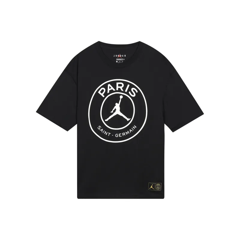 Jordan Drop Shoulder Sleeve T-Shirt Women's Black-0
