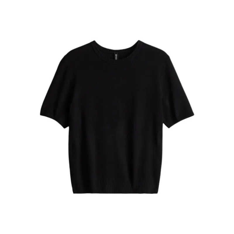 H&M T Shirts Women's Black-0