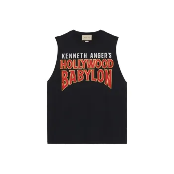 GUCCI Hollywood Babylon Tank Top Black