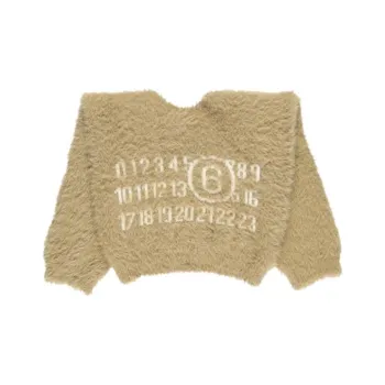 MM6 Maison Margiela Sweaters Women's Light Beige