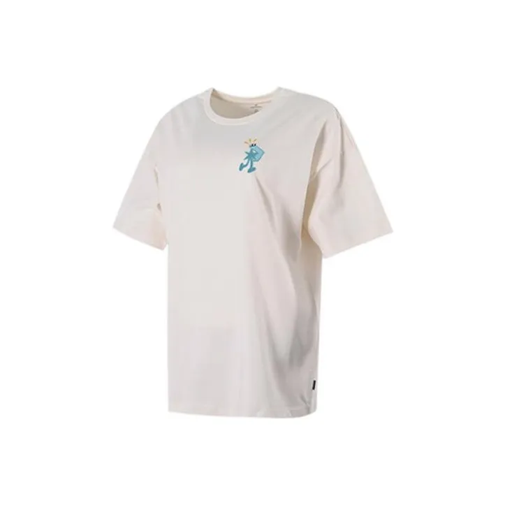 Converse Drop Shoulder Sleeve T Shirt Women's Beige-0