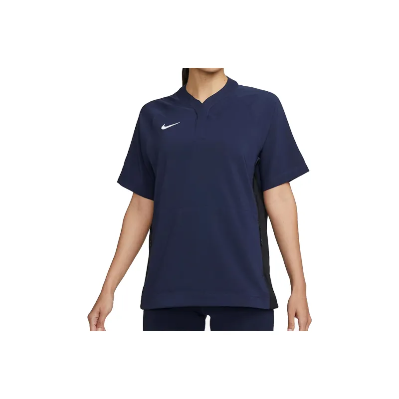 Nike Women's Short-Sleeve Softball Windshirt-0