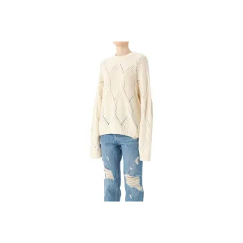 CONCISE-WHITE Sweater Women's Cream White