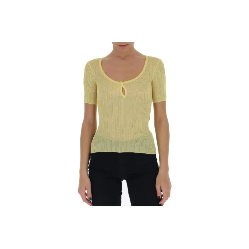 Jacquemus T-Shirt Women's Yellow-0