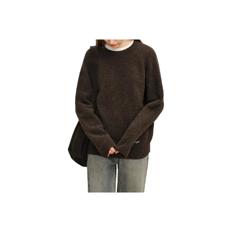 Orange Desire Sweaters Women's-1