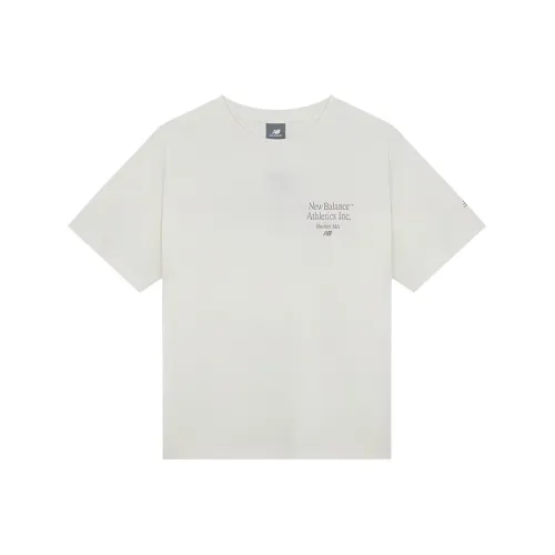 New Balance T Shirt Women's Ivory White
