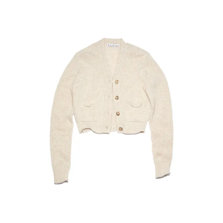 Acne Studios FW21 Sweater Women's Light Yellow-0