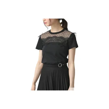 RED VALENTINO T Shirts Women's Black